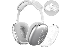 NIUTRENDZ Clear Case for AirPods Max Ear Cup Covers