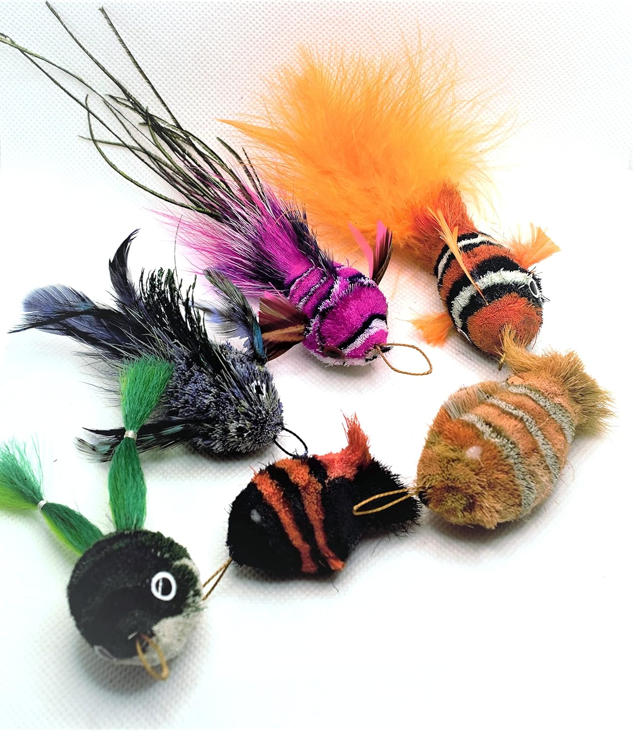 Litterboy Critter Pack Combo Something Fishy - Cat Mouse Toy Accessory Fits Popular Wand Toys