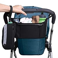 Vista 4 de Bolsa organizadora universal para cochecito, pulsera desmontable y panel reflectante - Modelo CK098