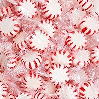 Vista 1 de Starlight Caramelo duro de menta 2 libras a granel Mentas envueltas individualmente Menta Caramelos de menta refrescantes Mentas Starlight