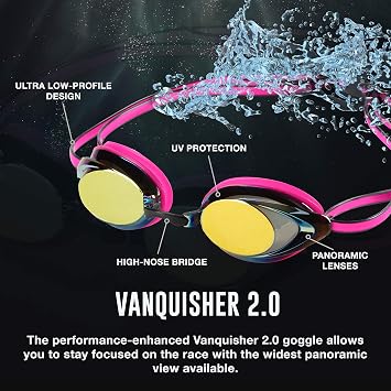 Speed Women's Vanquisher 2.0 Mirrored Goggle