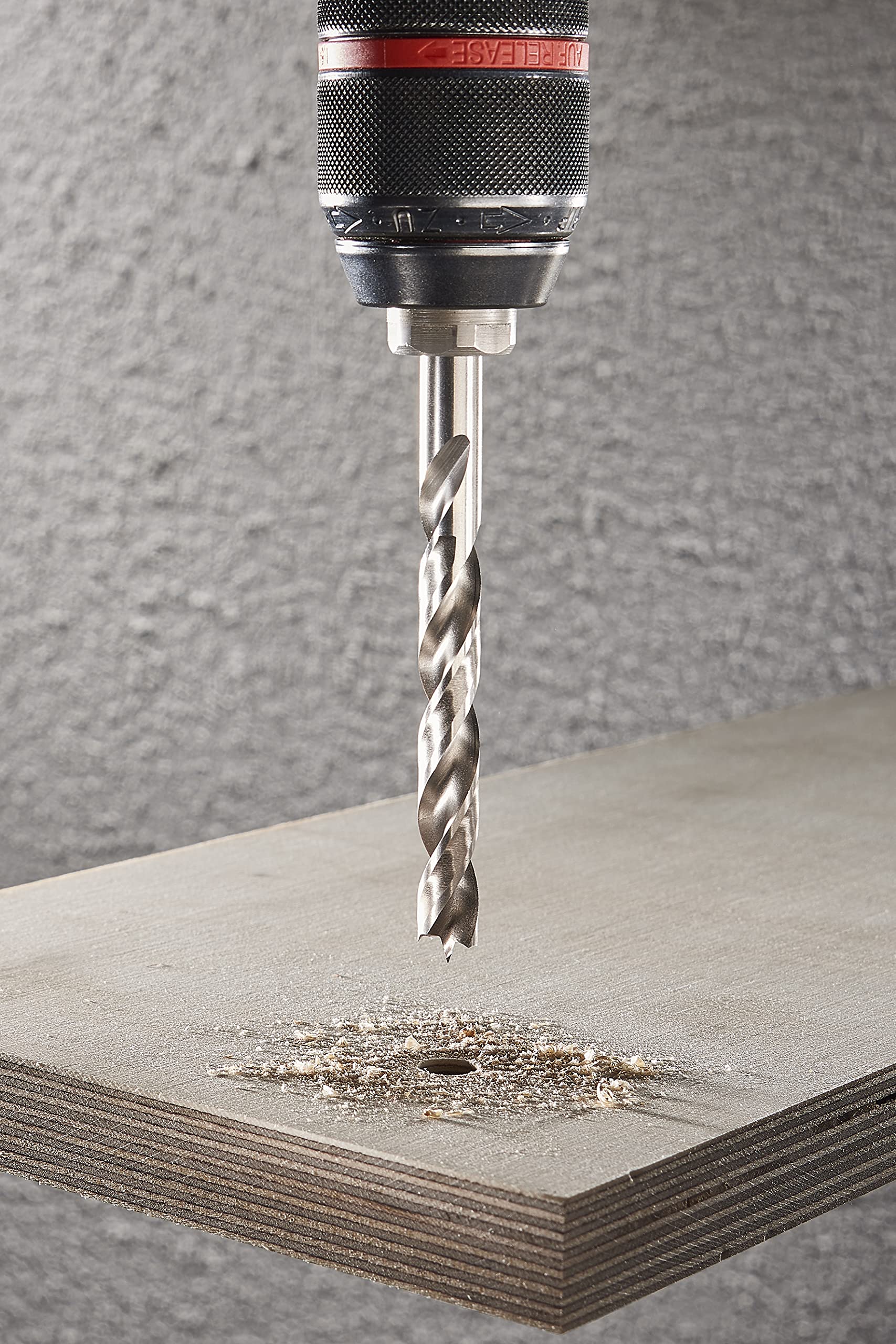 wolfcraft HSS Wood Twist Drill Bit "Professional", diameter 8 mm I 7249000 I For drilling into very hard woods - Image 4