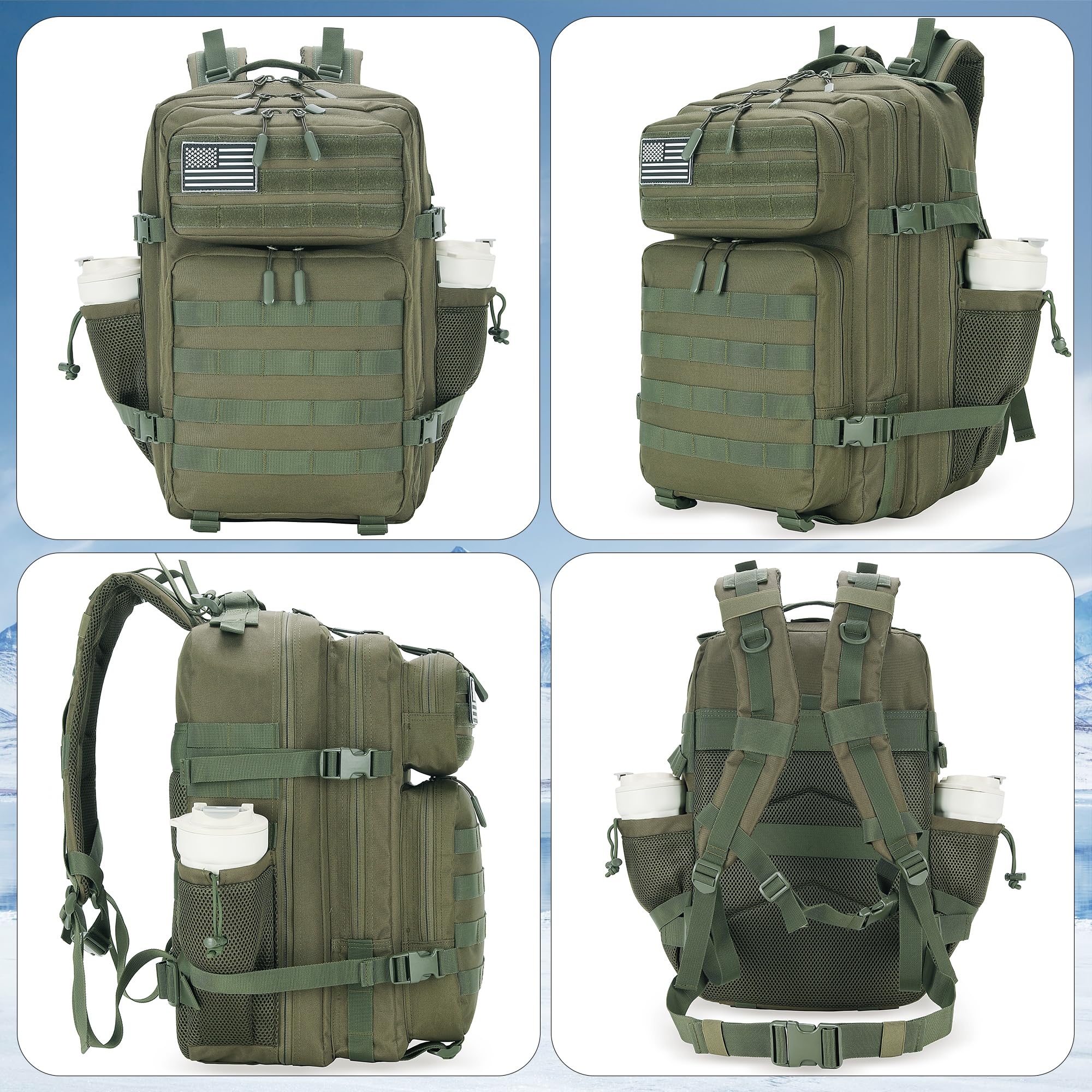 Lovelinks21 1321 1321 Unisex Erwachsener (Packung mit 1), Militärgrün, L