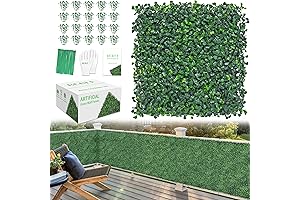 10x10Inch 12Pcs Grass Wall Panels - Transform Your Space with Nature-Inspired Beauty