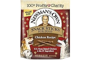 Newman's Own Snack Sticks, Chicken Recipe Grain-Free Dog Treats