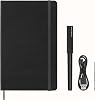 Moleskine Smart Writing Set Smart Notebook with Smart Pen Digital Notebook with Lined Pages Large 13 x 21 cm Black