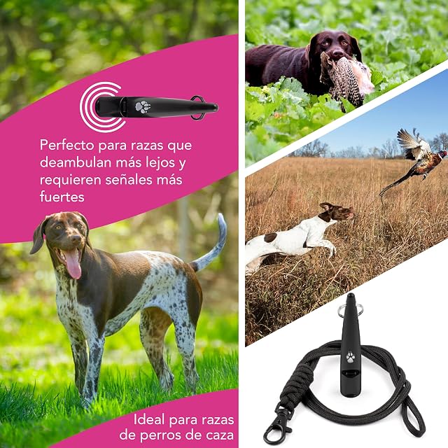 Foto 2 de 6 de TDL - Silbato de Entrenamiento para Perros de Caza con cordón