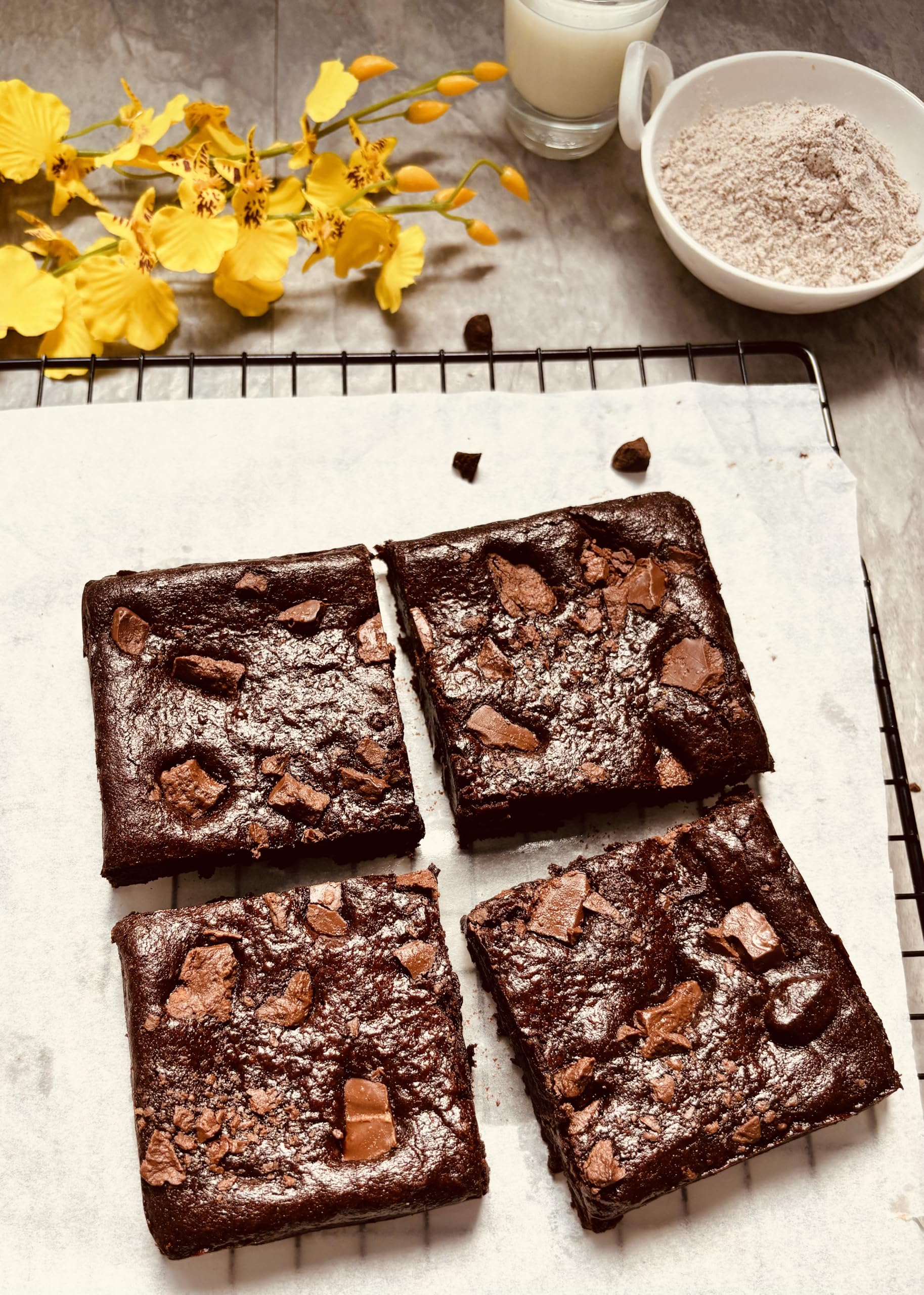 CalorieMinus' Millet Double Chocolate Brownie Mini Pack | Gluten-free | Sugar-free chocolate | Khandsari Sweetened | Pack of 1- 160 gms approx | No Maida | No Refined Sugar, No Condensed Milk | No Palm Oil-image-22