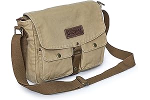 Sweetbriar Classic Messenger Bag: Timeless Elegance in Canvas