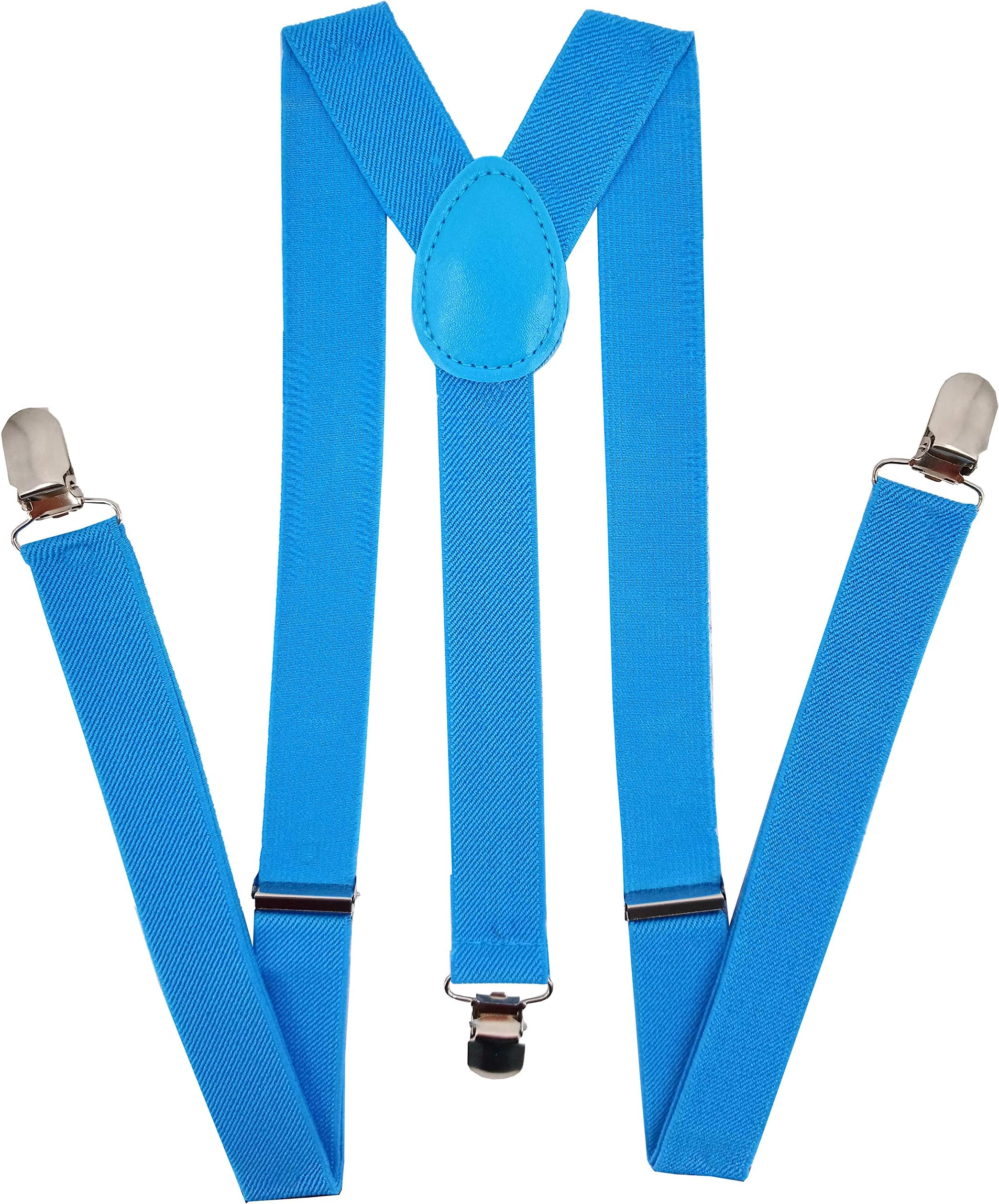 NAVISIMAAdjustable Elastic Y Back Style Unisex Suspender With Strong Metal Clips