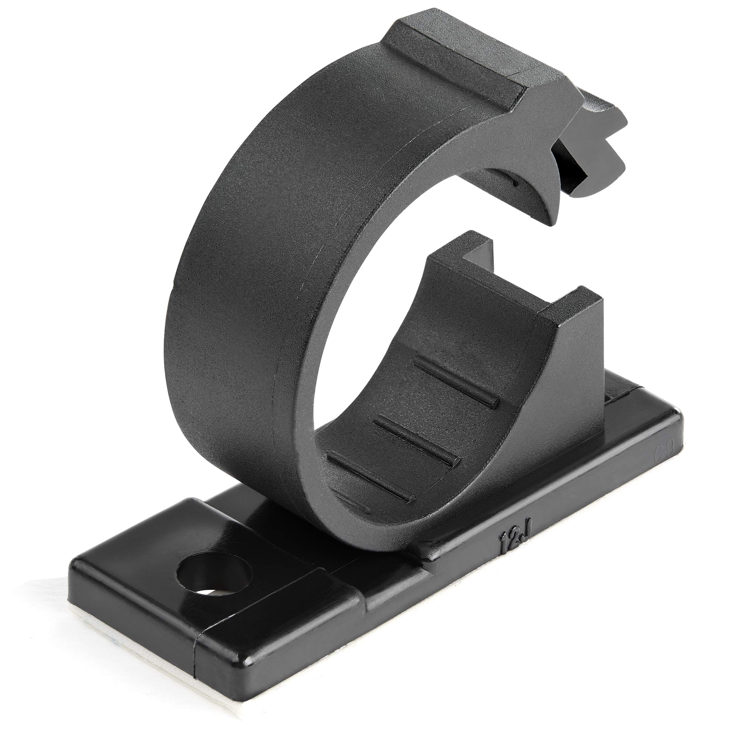 100 PACK OF SELF-ADHESIVE CABLE CLAMP SMALL