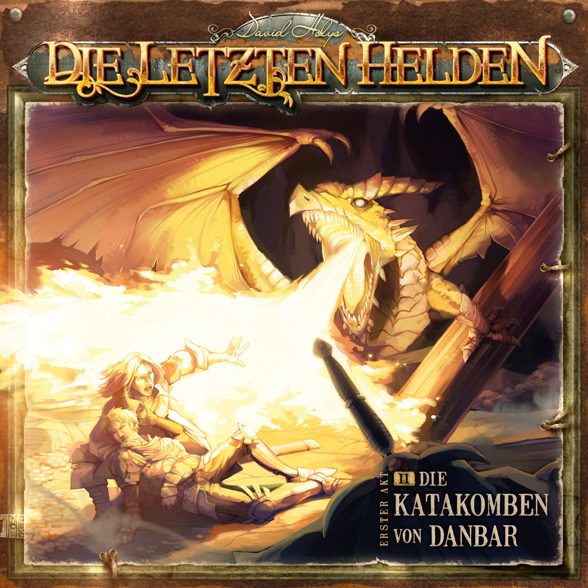 Cover art for Die Katakomben von Danbar: Die letzten Helden 2