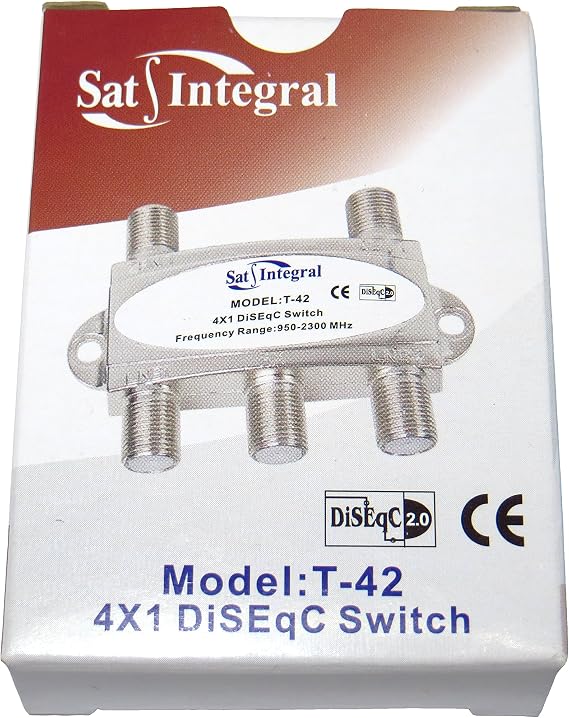 Switch DiSEqC 4x1 satellite SatIntegral T-42