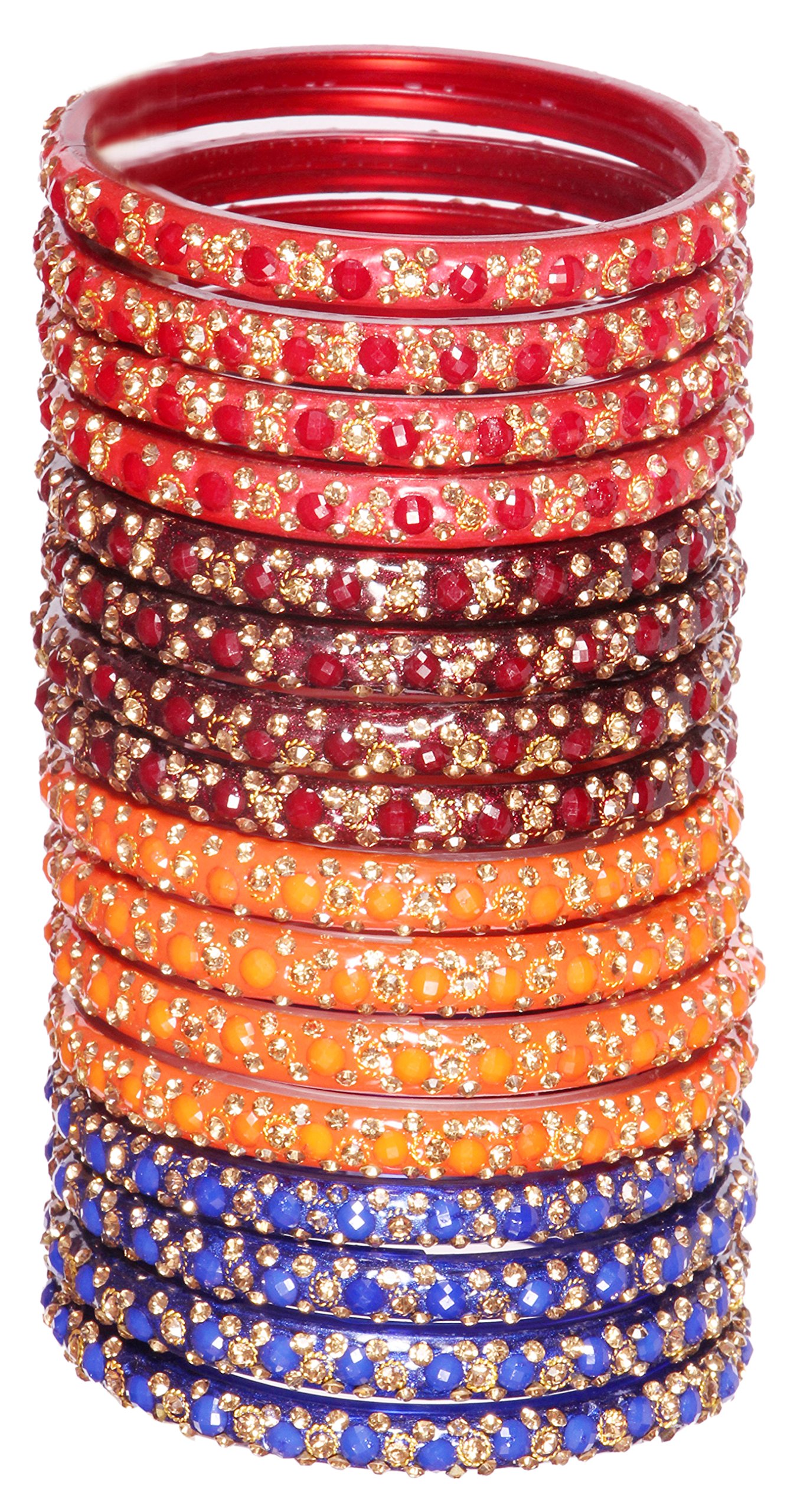 See full amazon price history chart for NMII Glass Studded with Zircon Gemstone Traditional and Premium Glossy Finished Kada Set For Women and Girls, (Multi-Colour_2.6 Inches), Pack Of 16 Kada set NMII Glass Studded with Zircon Gemstone Traditional and Premium Glossy Finished Kada Set For Women and Girls, (Multi-Colour_2.6 Inches), Pack Of 16 Kada set (B07KZRHV29) Amazon Price History, Amazon Price Tracker