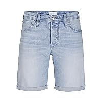 Jack&Jones JJIRICK JJIORIGINALE Pantaloncini AM 360 SN, Blue Denim/Confezione: al 361