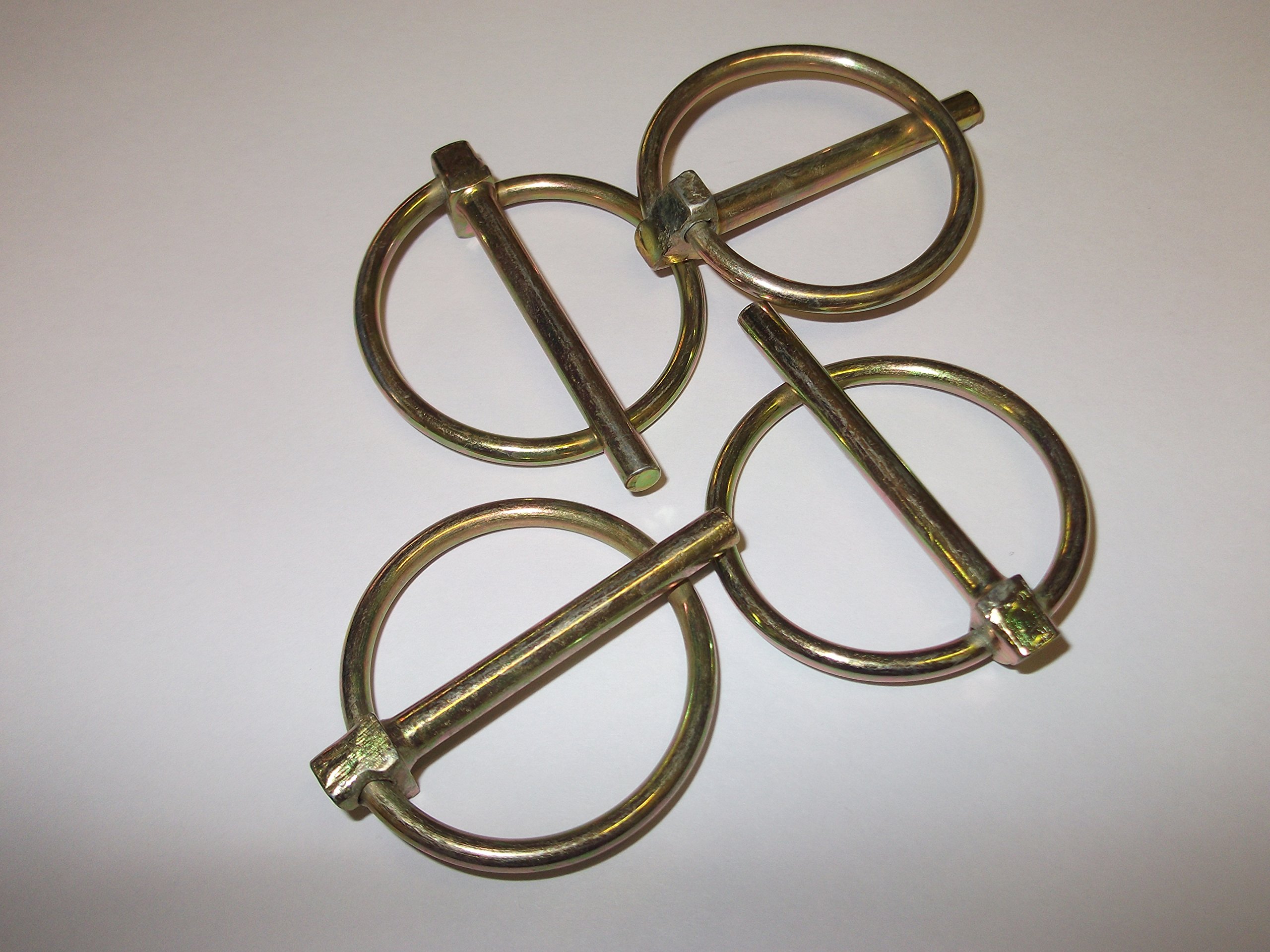 Buy Pack of 4 4.5mm x 40mm Linch Pin Lynch Pin Shaft Locking Retaining