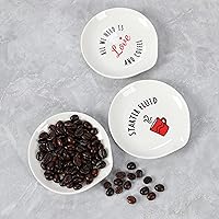 Vista 5 de TUNGURIS Divertido soporte para cucharas de café, accesorios de barra de café, soporte para cuchara de café, soporte para cuchara de cerámica