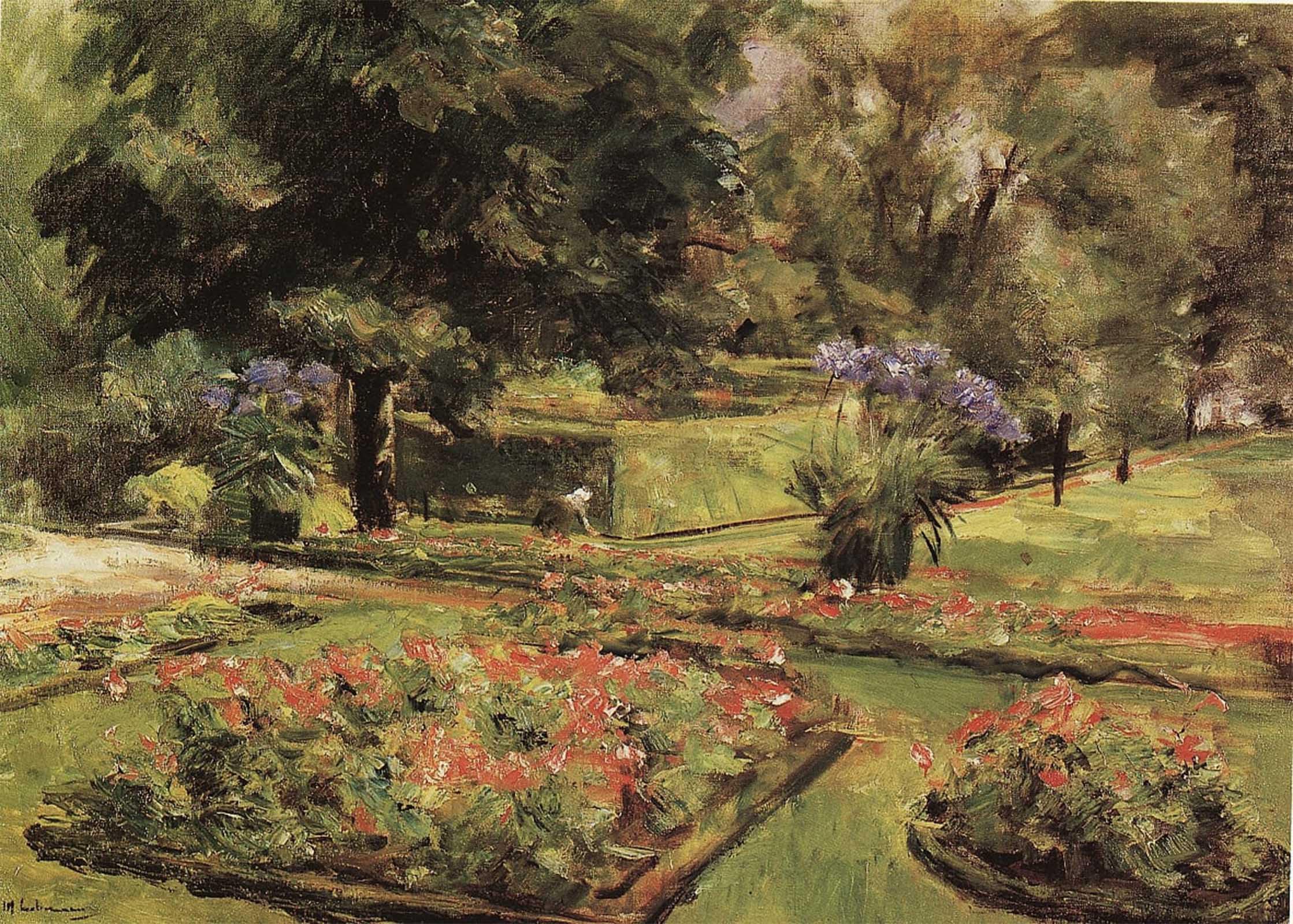 POSTERIIk Famous Print Pop Art Wall Art Graffiti Wannseegarten by Max Liebermann Art Prints for Home Decor 60x90cm