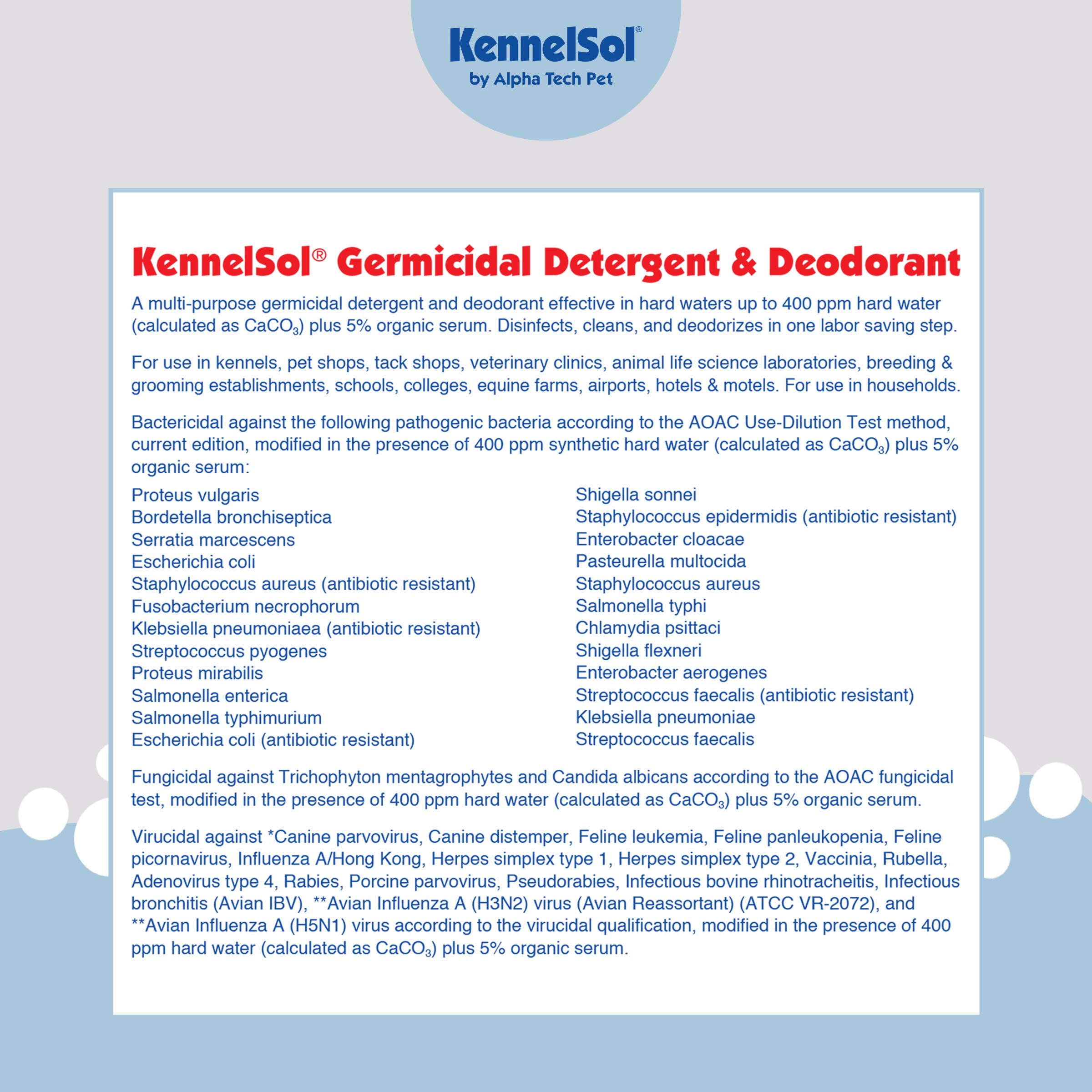 KennelSol Dog Crate Cleaner and Disinfectant Cleaning Concentrate