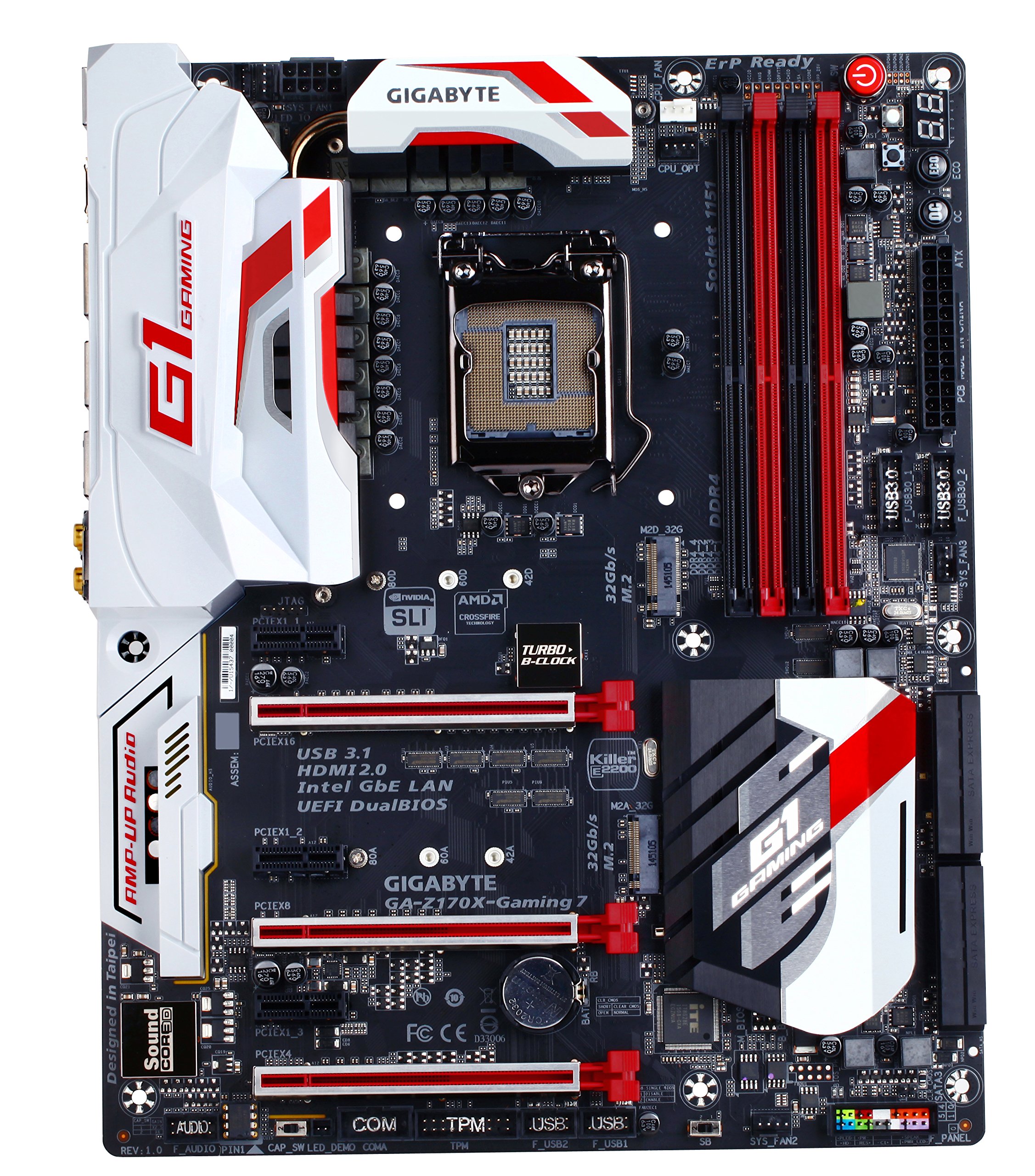 GIGABYTE Intel Z170チップセット搭載 ATX ゲーミングマザーボードGA-Z170X-Gaming 3 w17b8b5 Png