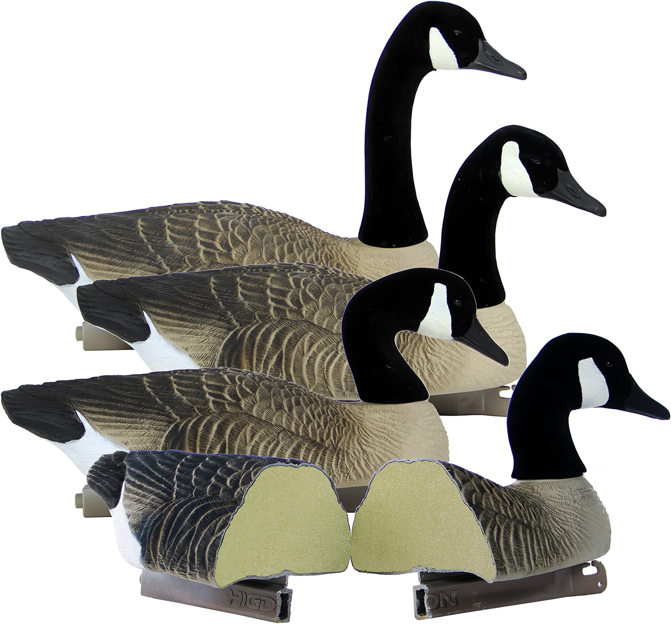 Higdon Outdoors Full Size Goose Floater Decoy, Canada, Foam Filled