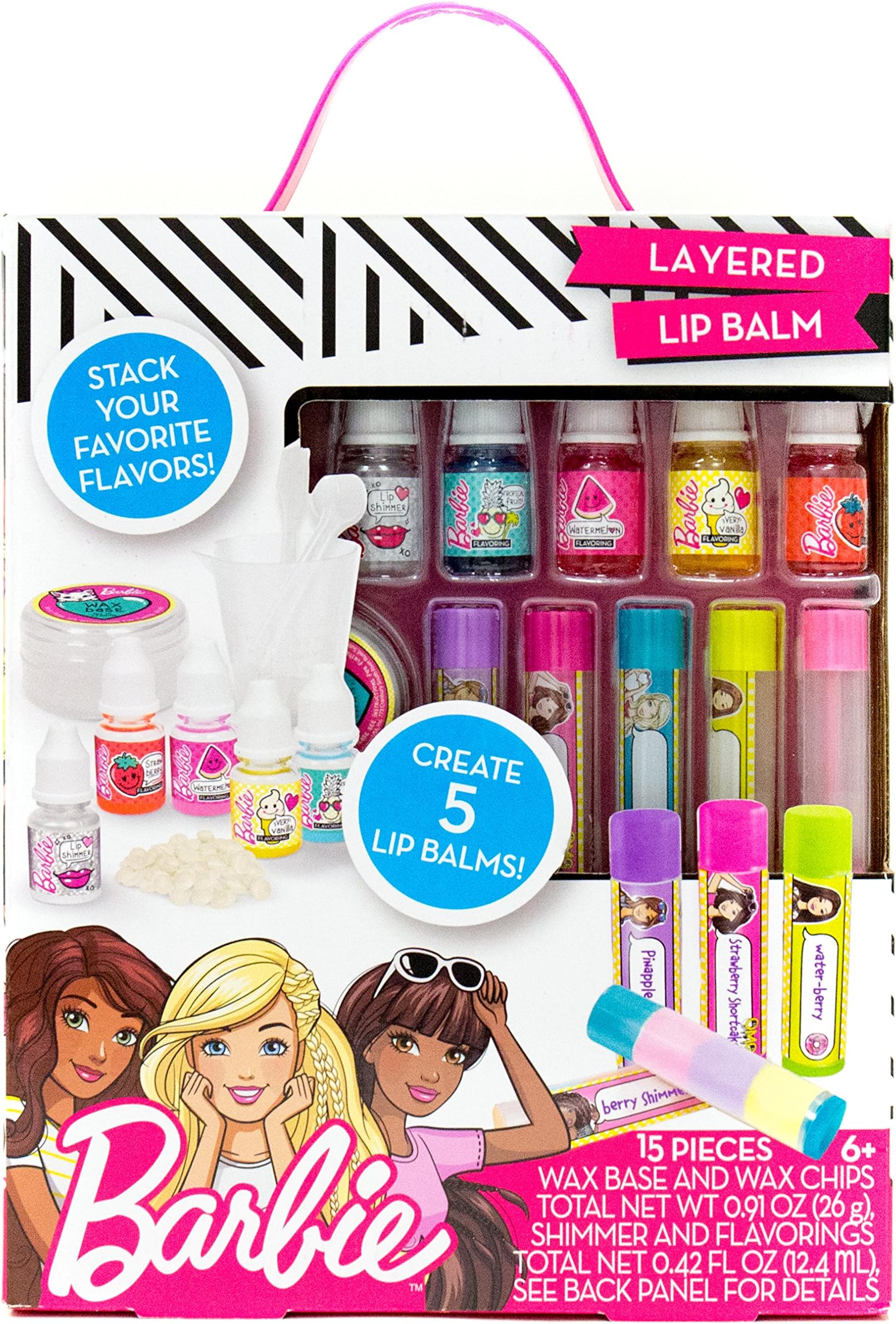 Barbie: Layered Lip Balm