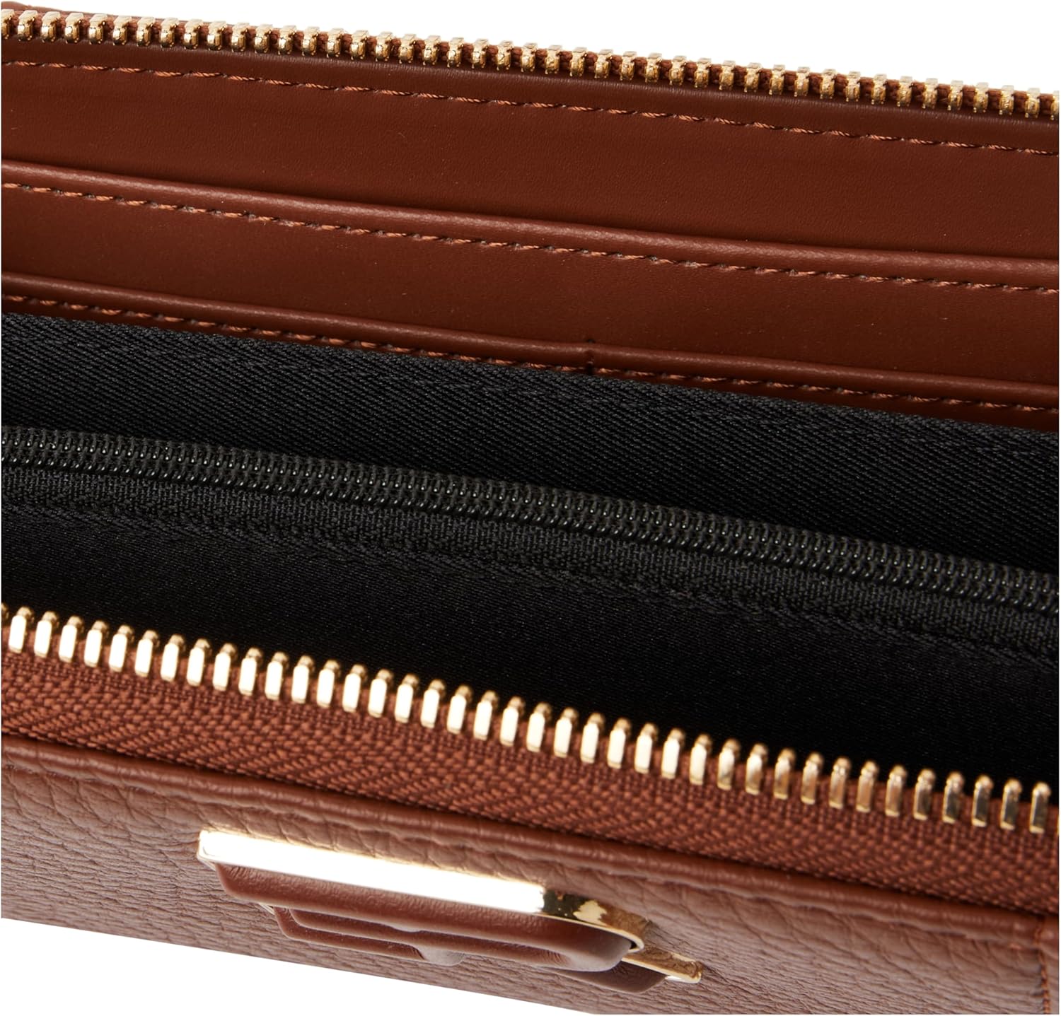 Ermanno Firenze Unisex Adulto Violeta Accesorio de viaje-Billetera, brown, One Size