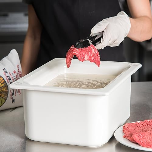 Miniatura 5 de Carlisle - Recipientes para alimentos refrigerados con aislante Coldmaster (Tamaños surtidos), Blanco, 1