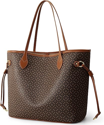 Miniatura 2 de Queenoris Designer Tote Bag for Women, Top Handle Purses Satchel Fashion Satchel Large Capacity Classic Shoulder Bags