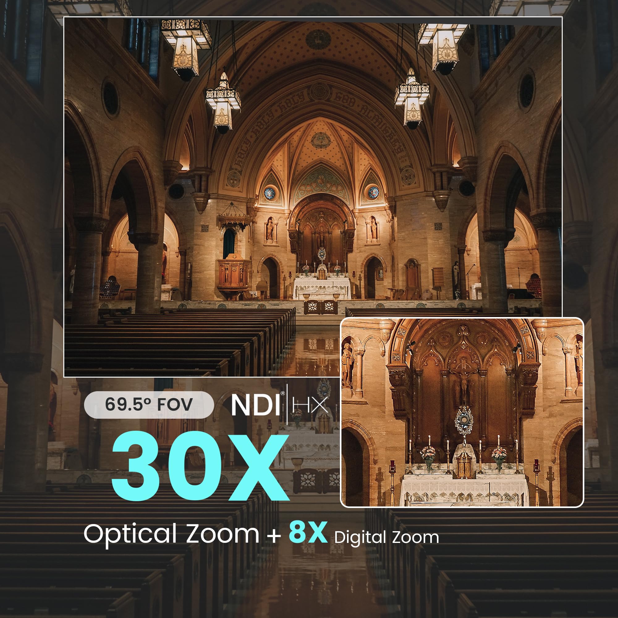 Snapklik.com : NDI PTZ Camera AI Auto Tracking 3G-SDI/USB3.0/HDMI/LAN ...