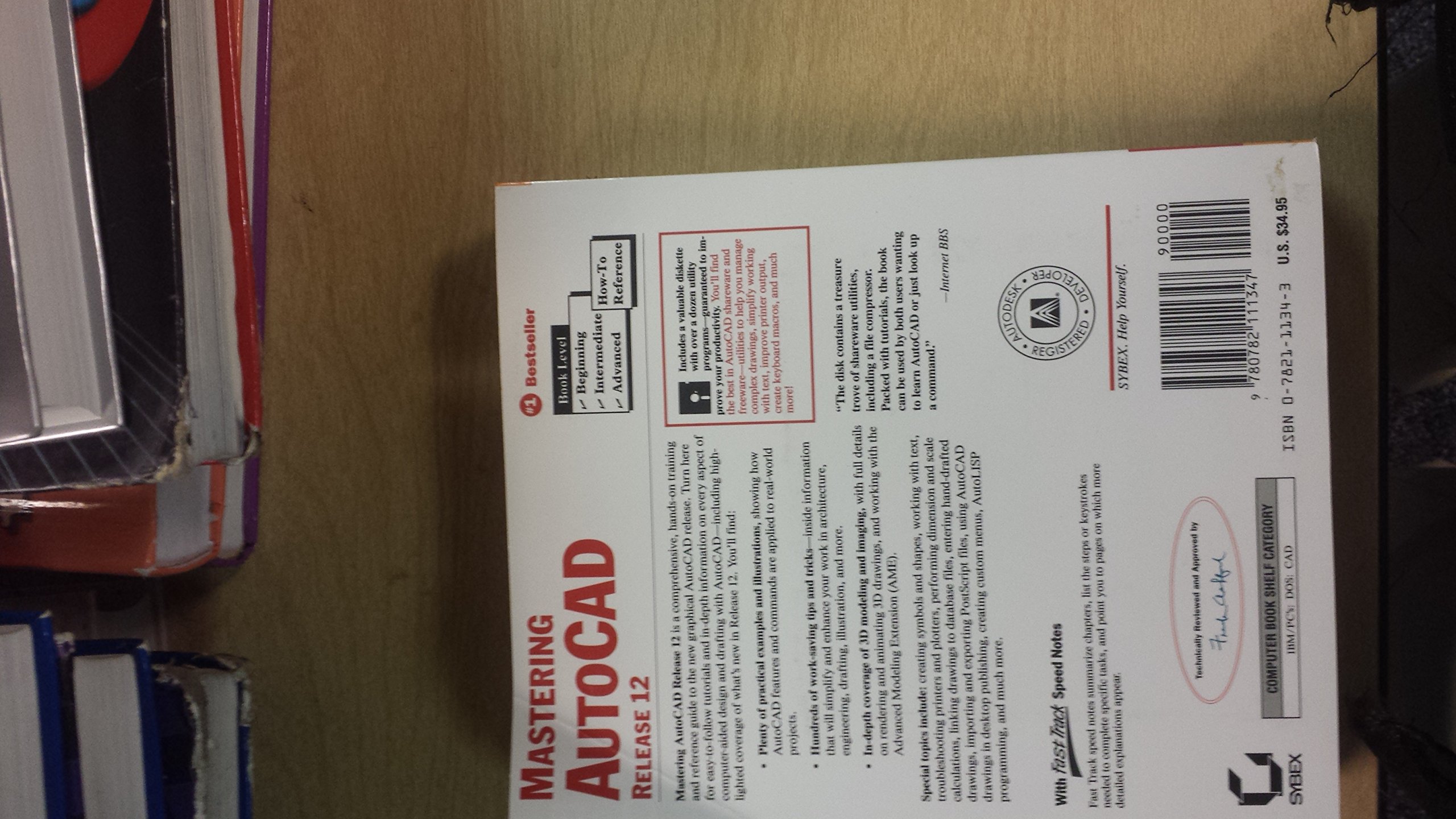 Mastering Autocad Release 12/Book and Disk