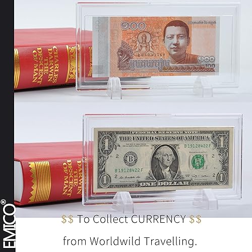 Miniatura 4 de PayandPack EMICO - Marco de lujo para papel fotográfico de moneda sólida para billetes regulares