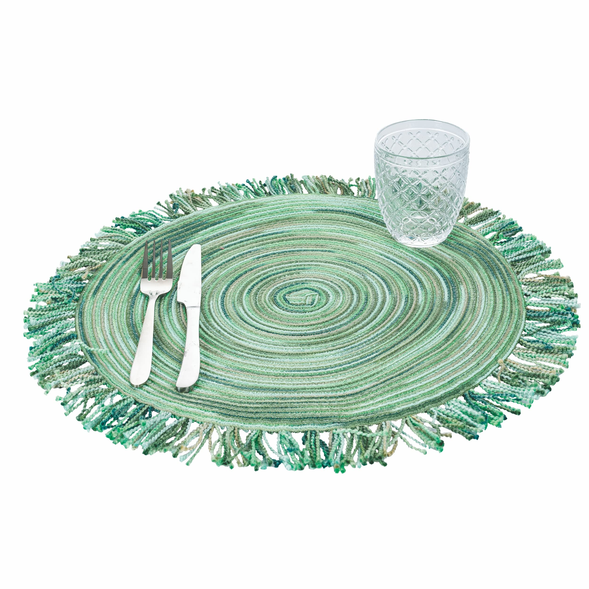 Villa D’Este Home Tivoli Marrakech Tischdecke – Doppelseitige Platzdeckchen Aus Kunststoff, Wasserdicht & Leicht Zu Reinigen (45x30 Cm)