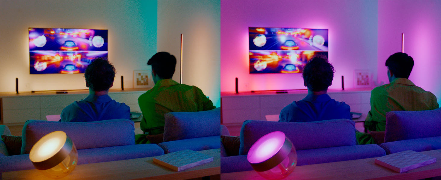 Philips Hue Play HDMI sync Box 8K - Syncs up to 10 Lights with