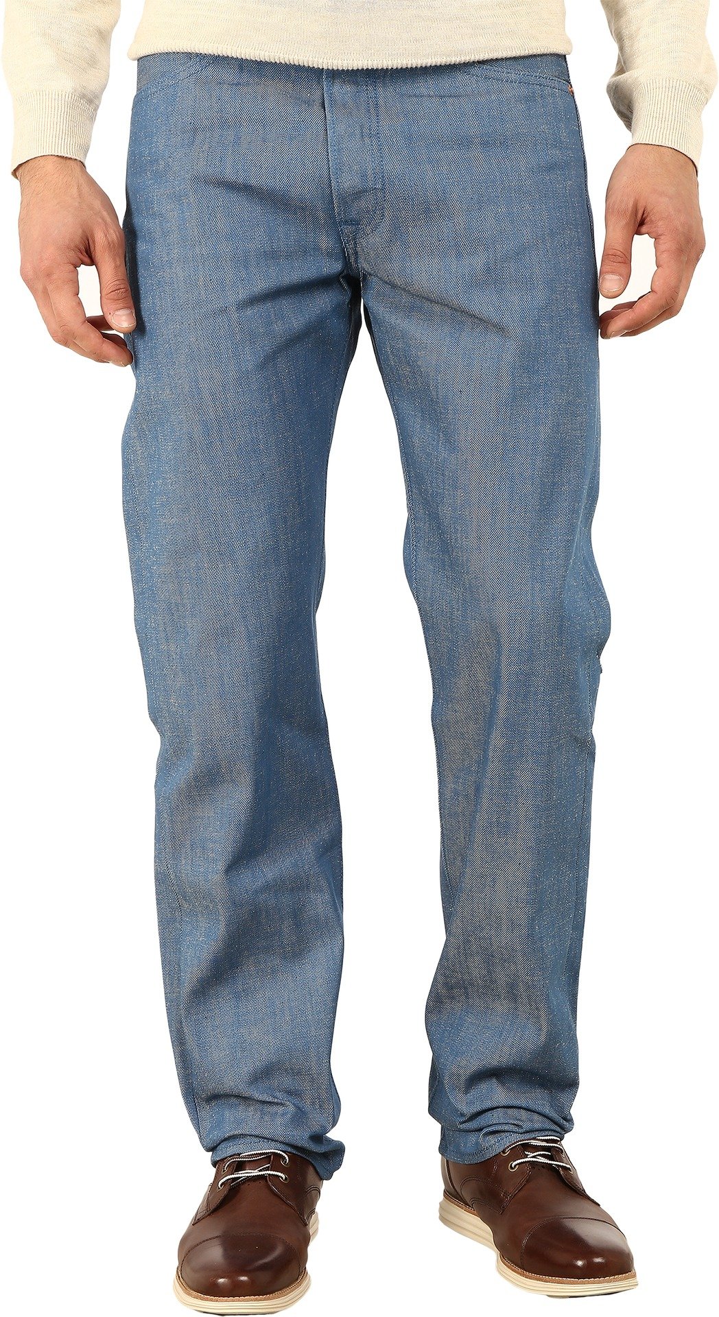 Levi's Men's 501 Original Shrink to Fit Jeans, Dark Blue Crispy Neppy STF, 32W x 32L — view 14