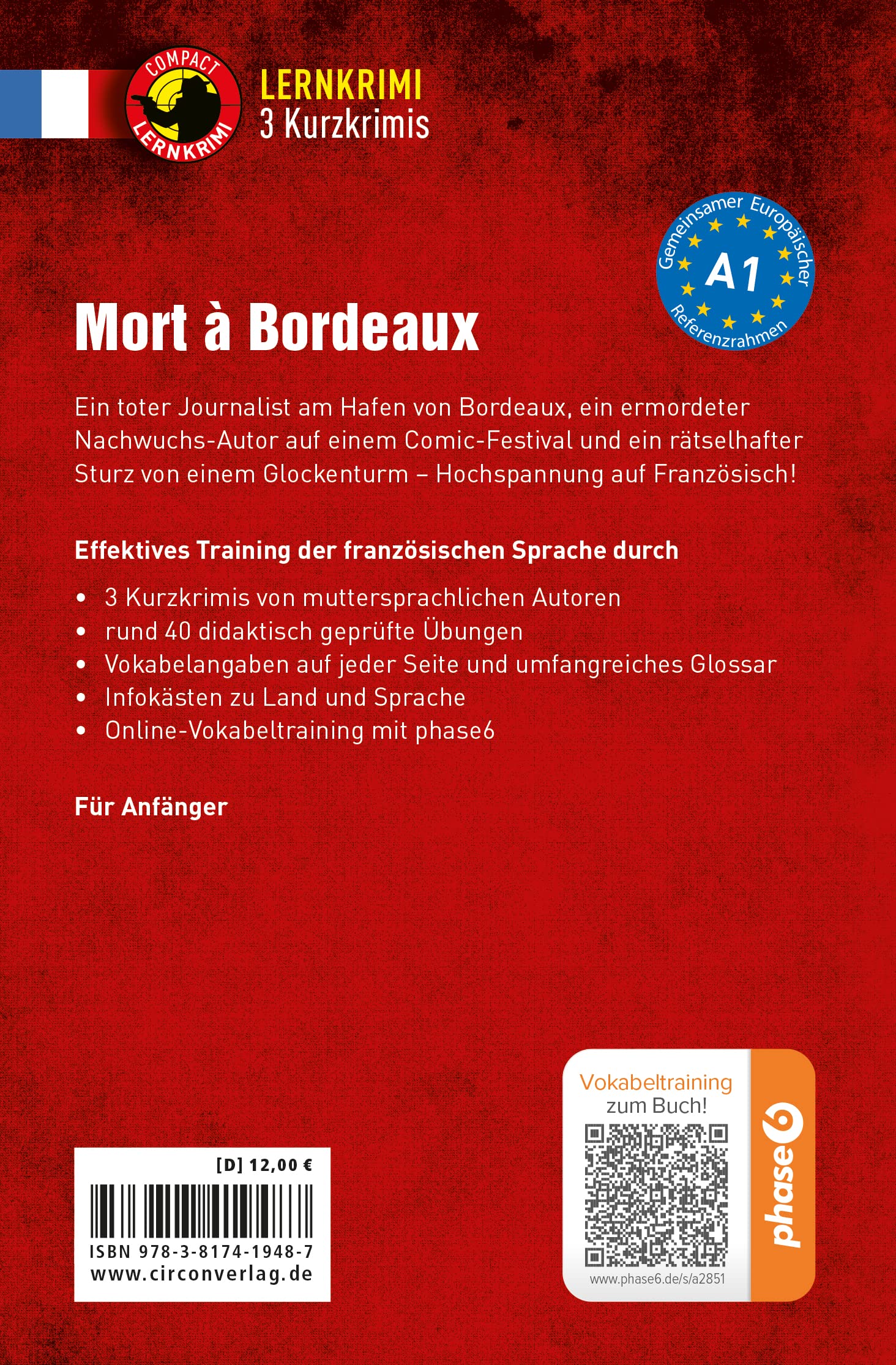 Mort à Bordeaux: Französisch A1