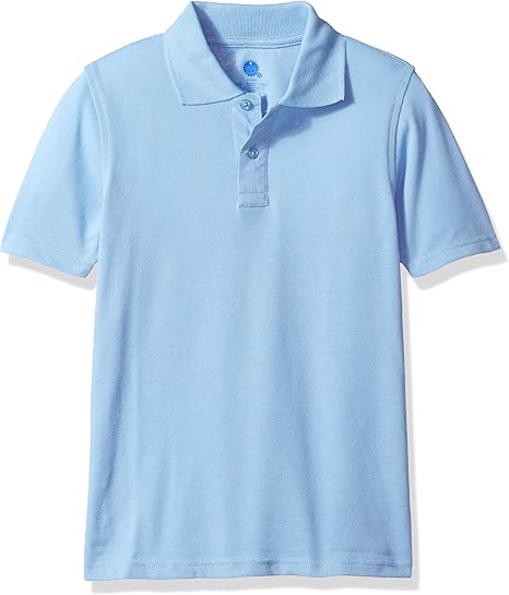light blue collared shirt