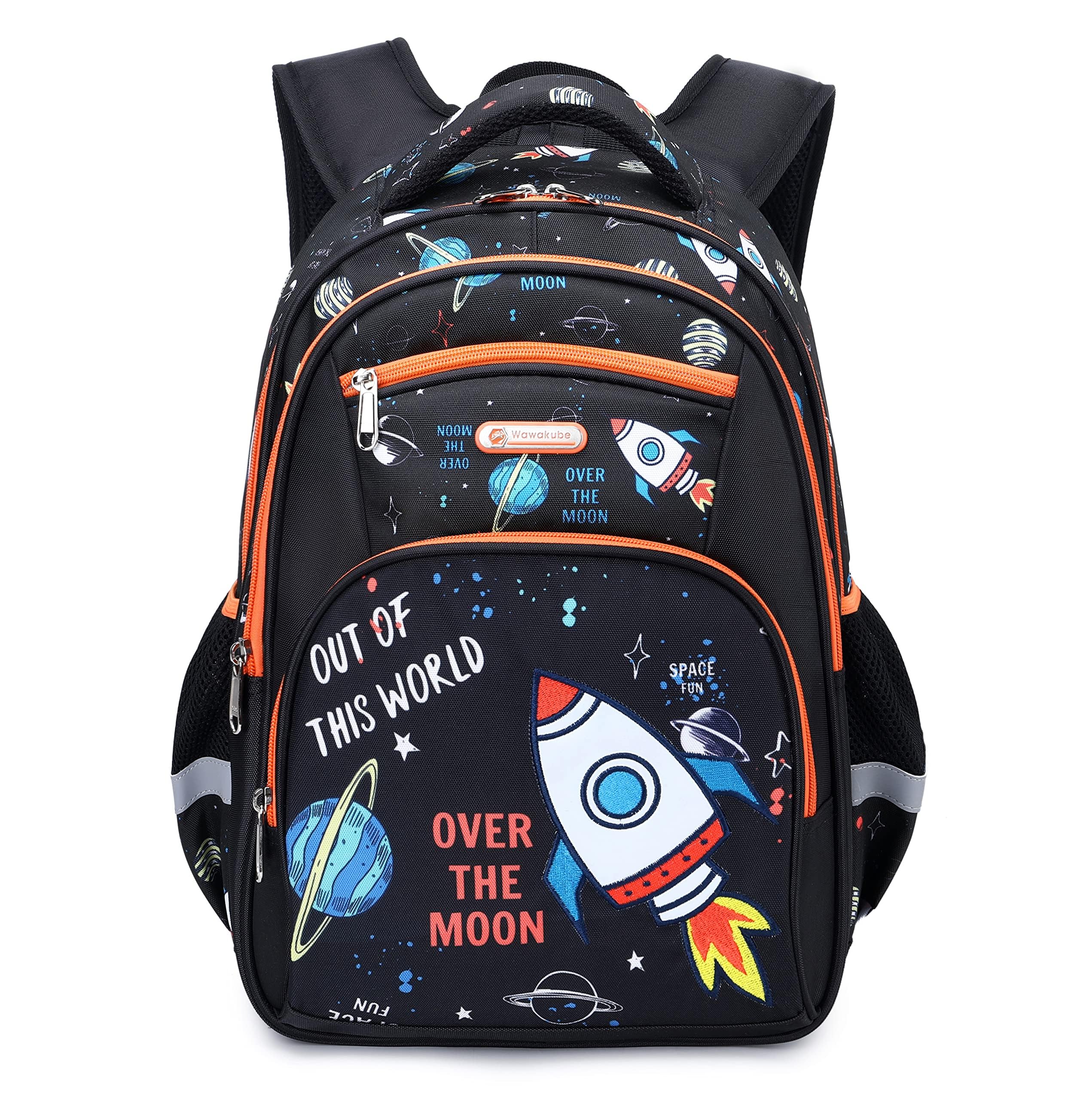 Kids Backpack Boys, Elementary Kindergarten Preschool School Bag 16 inch Multifunctional Cute Large Capacity