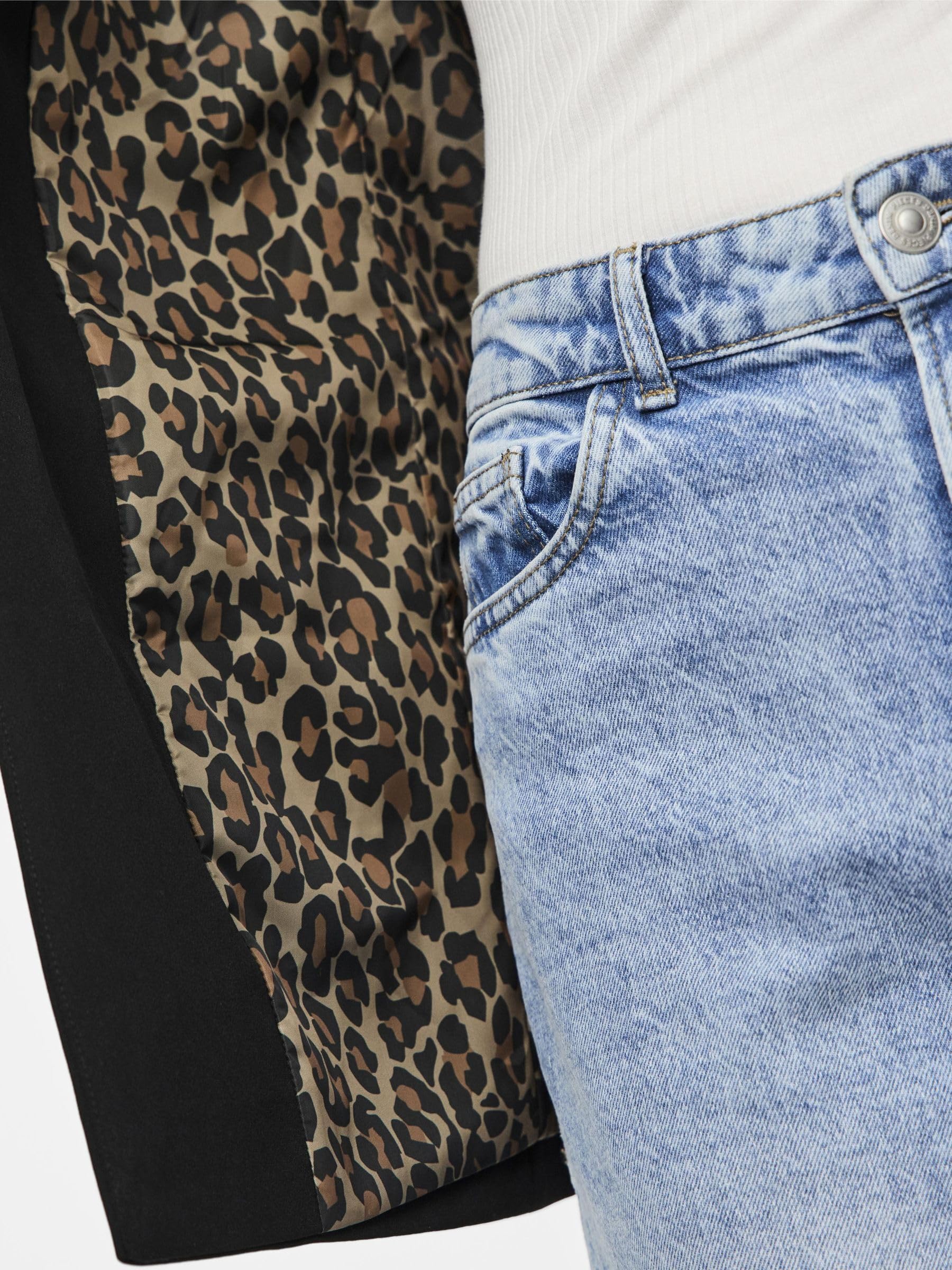 PCBOZZY LEOPRINT Female Blazer