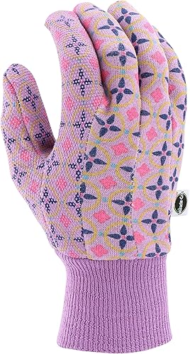 Miniatura 9 de Miracle Gro Women's Printed Jersey Dotted Palm Garden Work Gloves