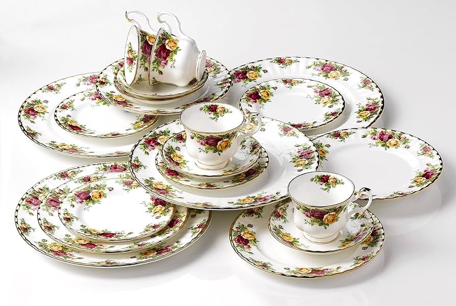 Amazon.com | Royal Albert 15210007 Old Country Roses Salad