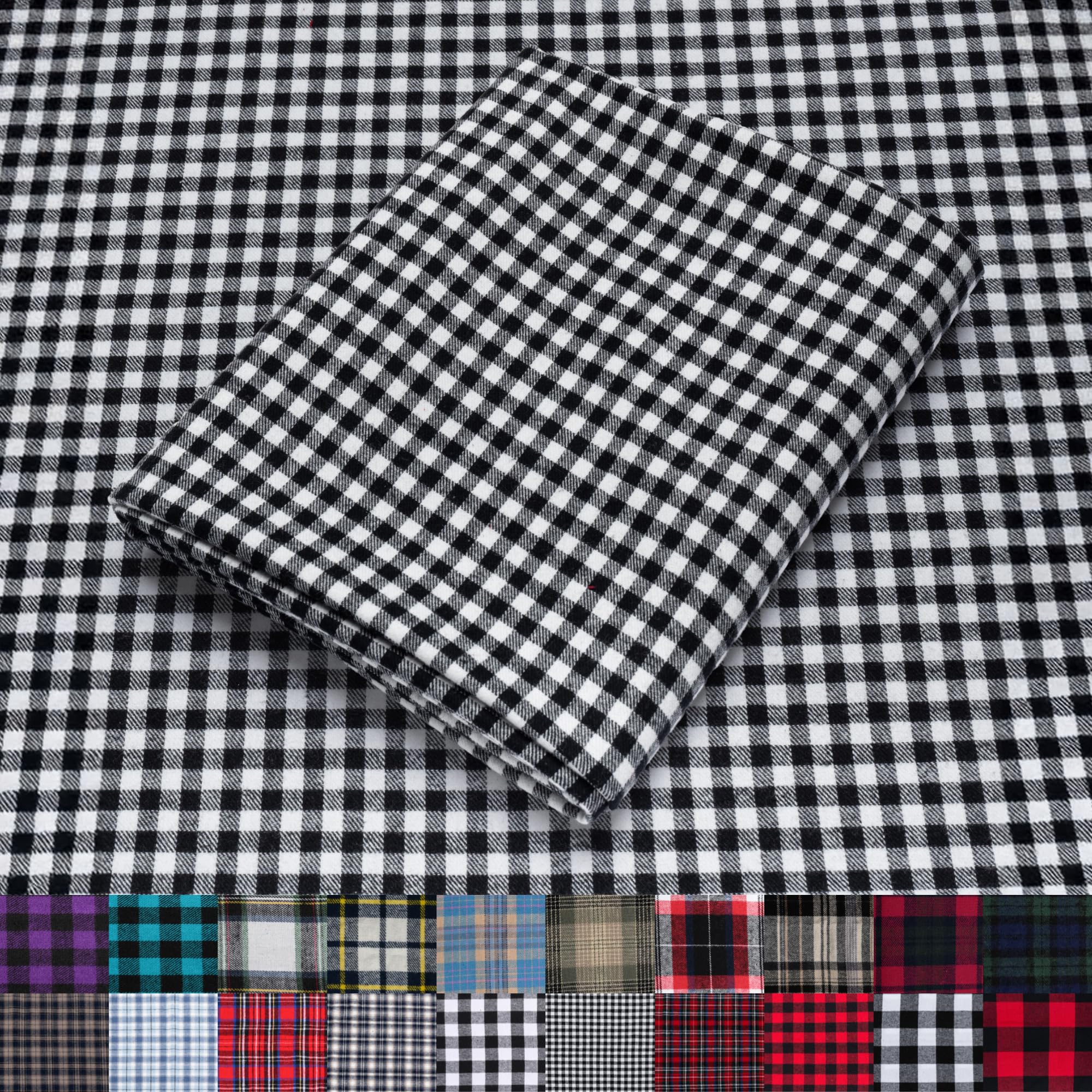 Pico Textiles 1 Yard Blue and Green Blackwatch Tartan Plaid Flannel Fabric - 60" Wide - 100% Cotton - Sold by The Yard - for Shirts, Scarves, Pajamas & Receiving Blankets — view 75