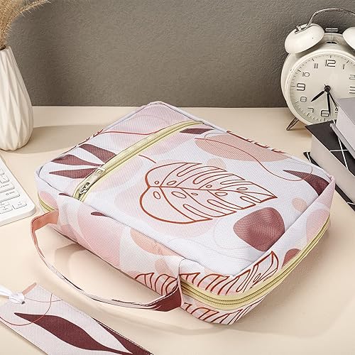 Miniatura 2 de Laumoi Funda para la Biblia para mujer, 10 pulgadas, con hojas para la Biblia, bolsa de transporte religiosa grande para mujeres, regalo de libro