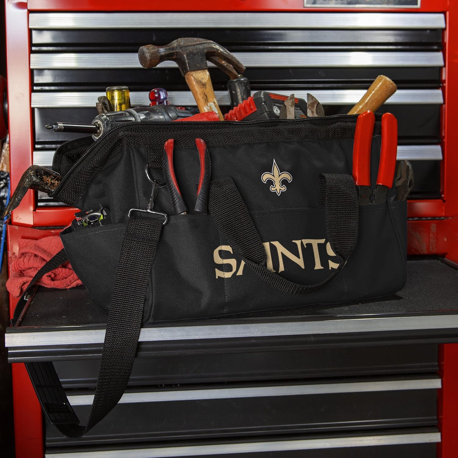 FOCO NFL unisex-adult NFL Team Logo Tool Bag