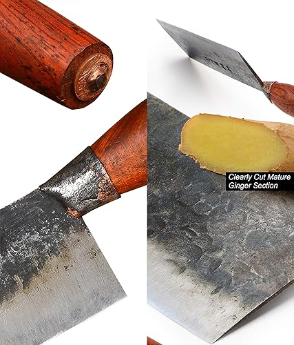 Vista 8 de 臻三环 Cuchillo de cocina forjado martillado a mano ZhenSanHuan