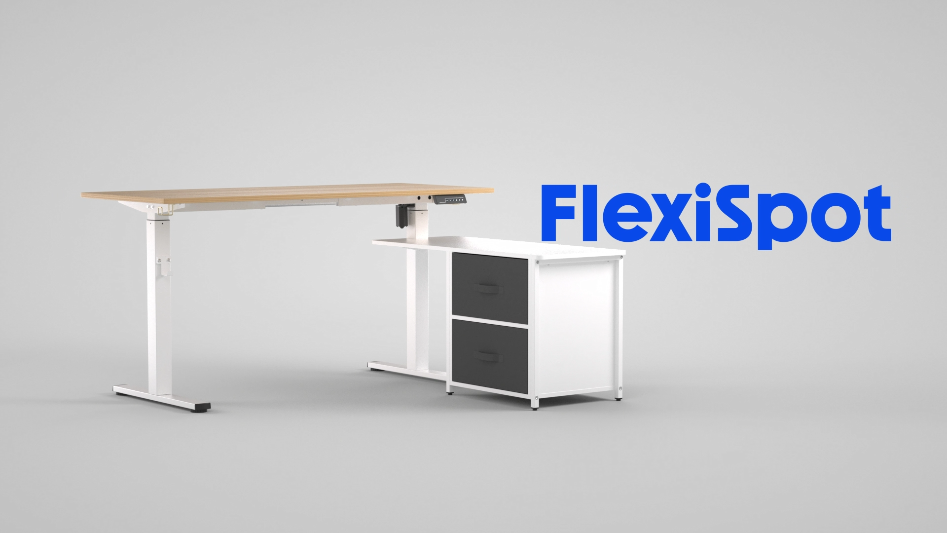 Amazon.com: FLEXISPOT 63'' L Shaped Reversible Standing Desk