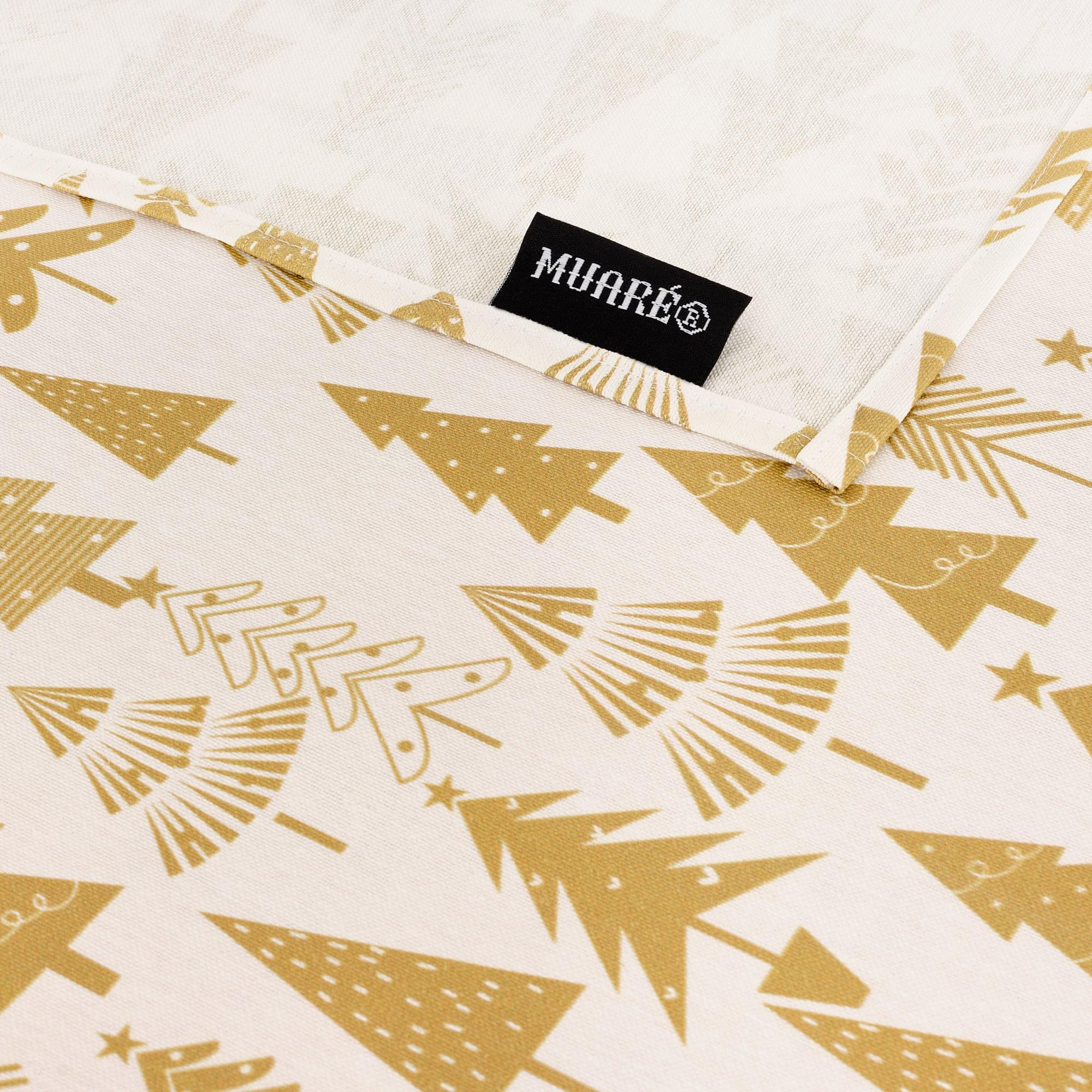 MANTEL RESINADO ANTIMANCHAS MODELO CHRISTMAS 31 GOLD