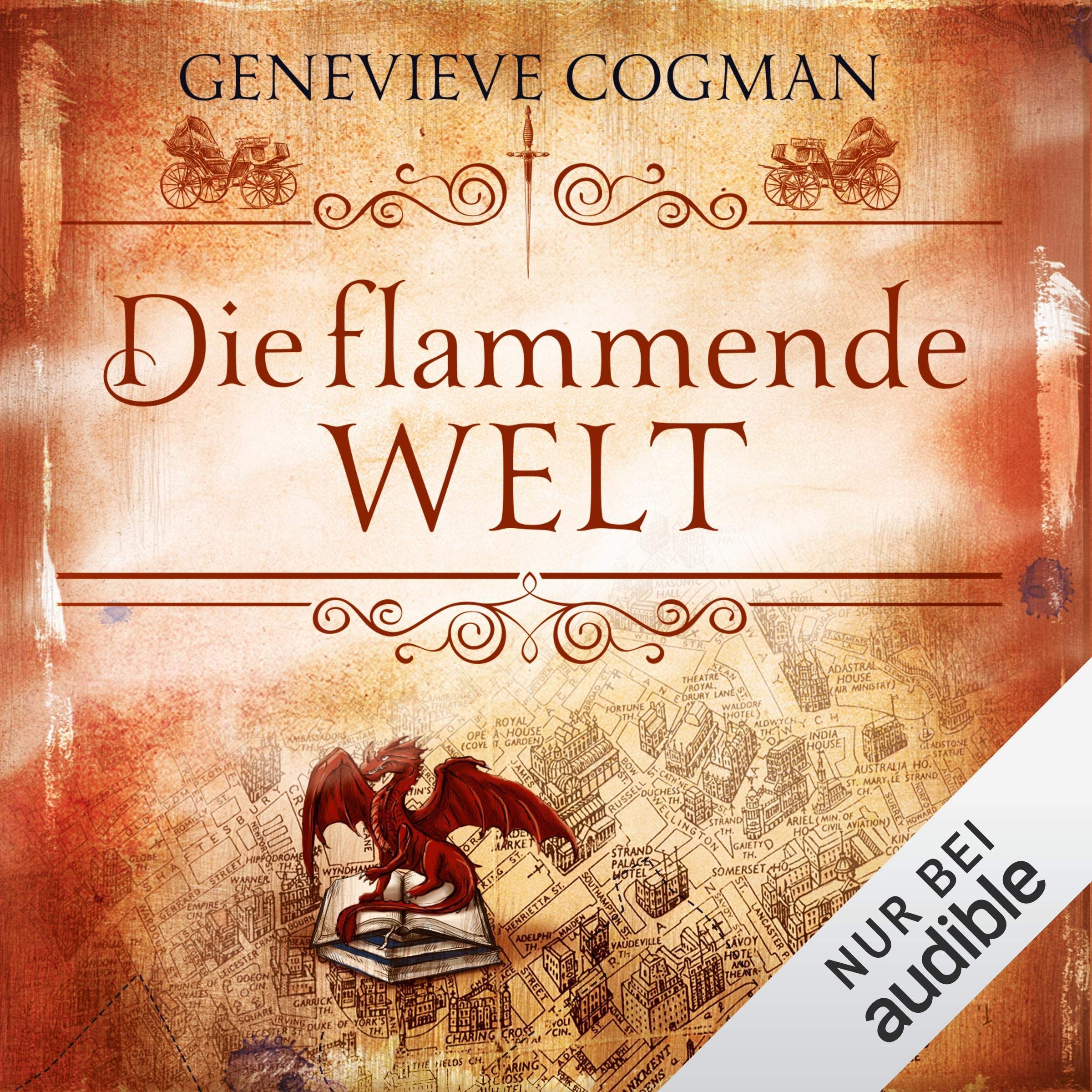 Cover art for Die flammende Welt