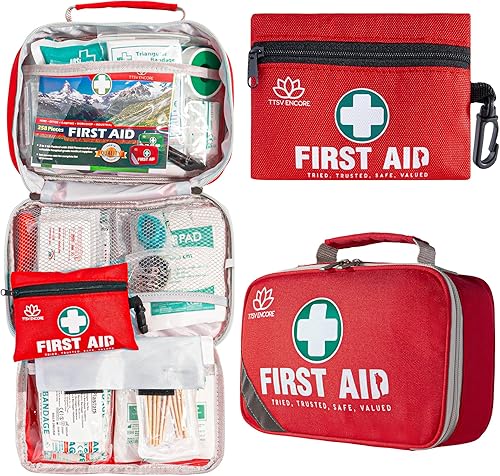 El kit de primeros auxilios de 258 piezas es versátil, ideal para el hogar, oficina, camping, viajes, senderismo y situaciones de emergencia.