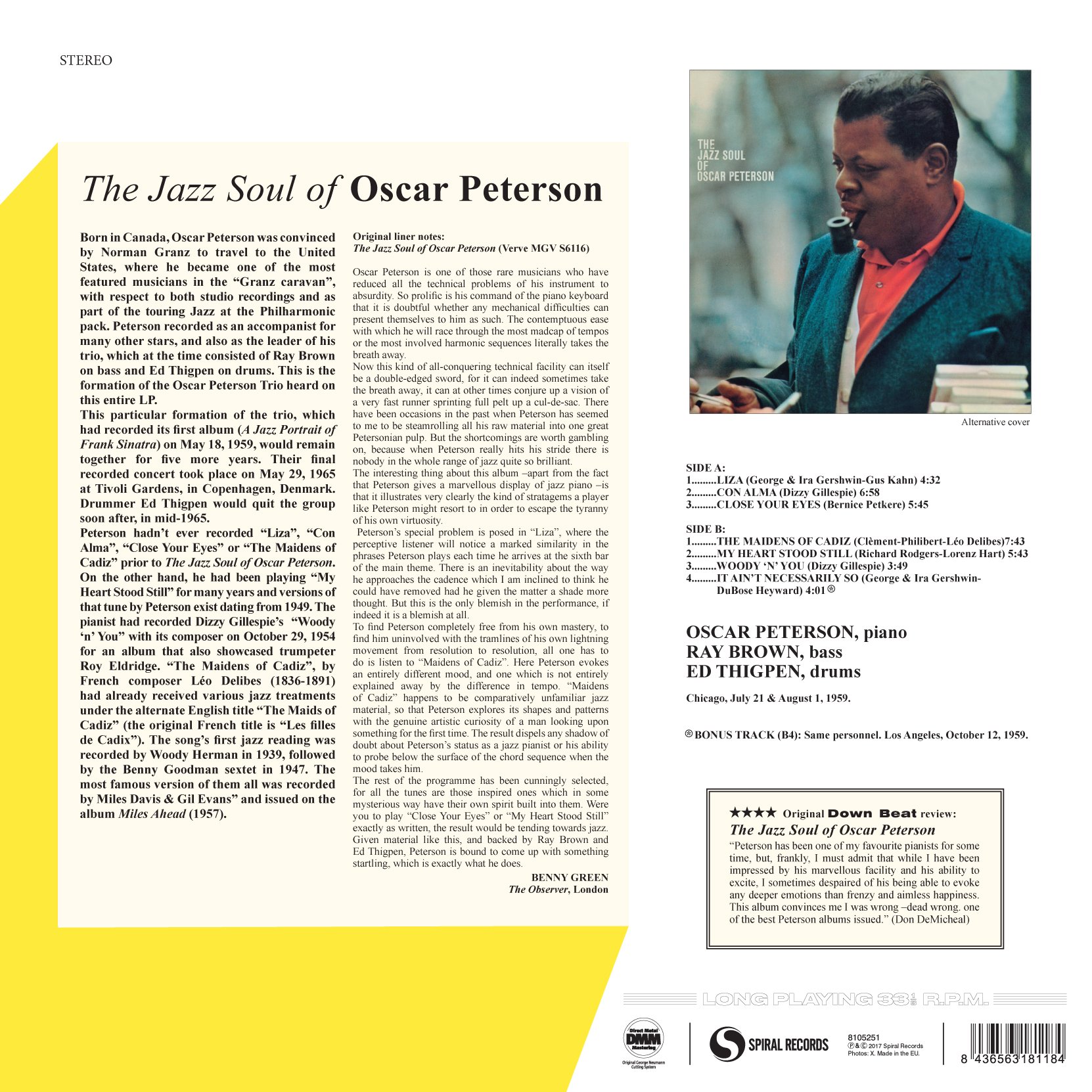 Jazz Soul Of + 1 Bonus Track